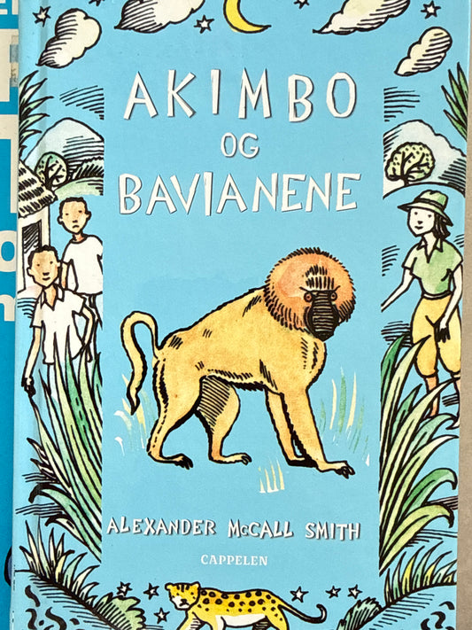 Akimbo og bavianene - Innbundet