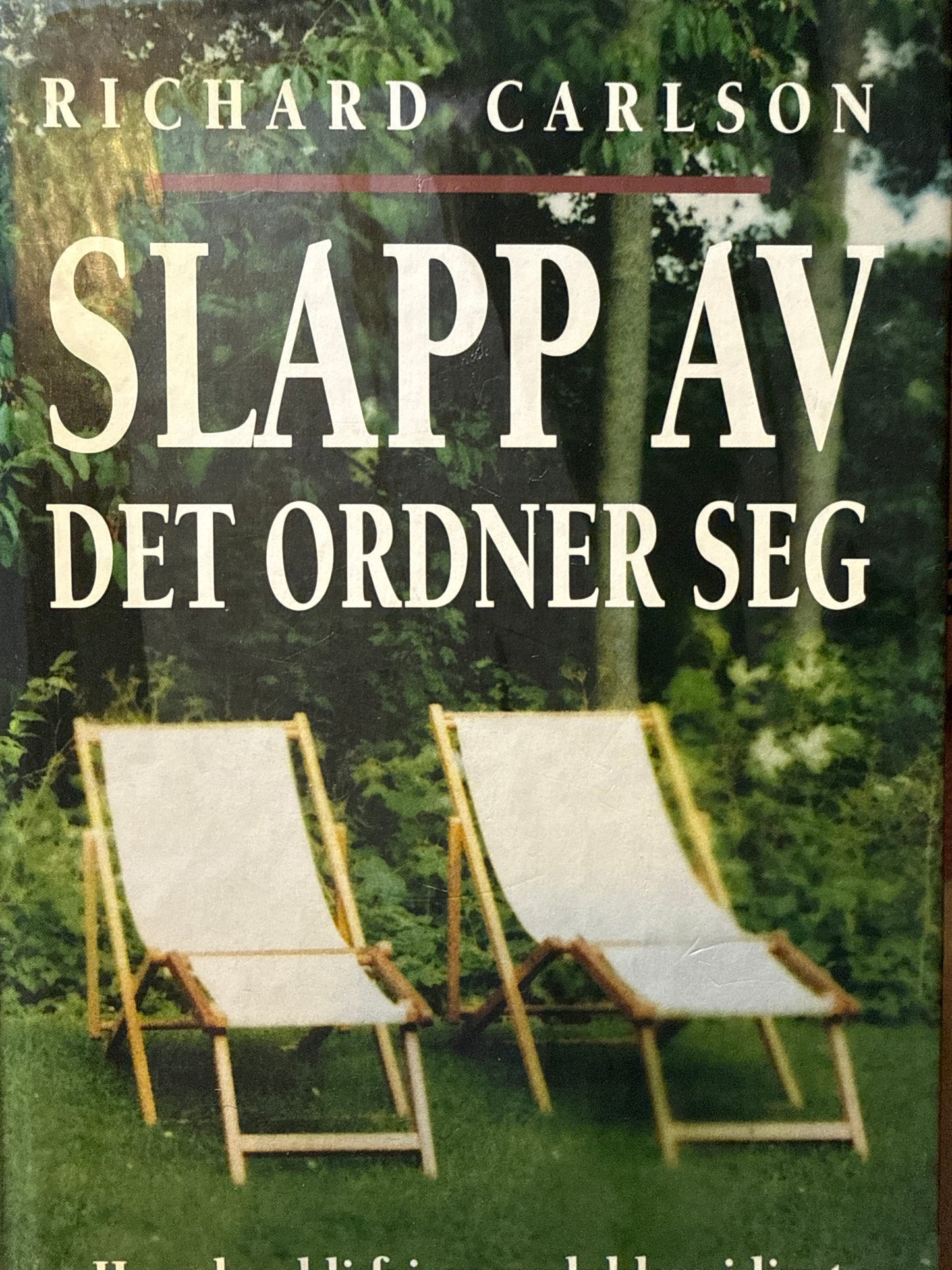 Slapp av, det ordner seg - Innbundet