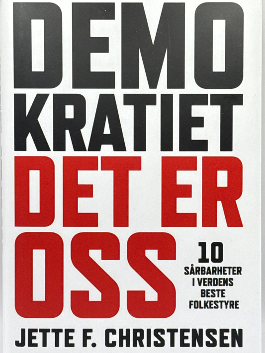 Demokratiet, det er oss - Innbundet