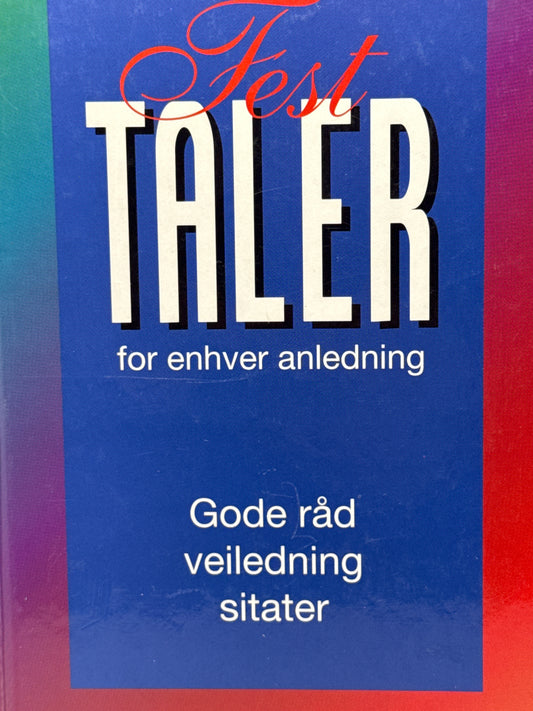 Festtaler for enhver anledning - Innbundet