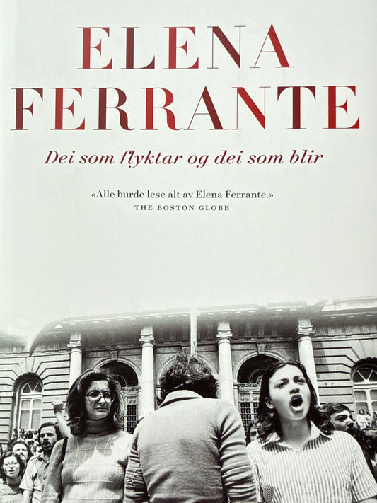 Historia om dei som flyktar og dei som blir - Innbundet
