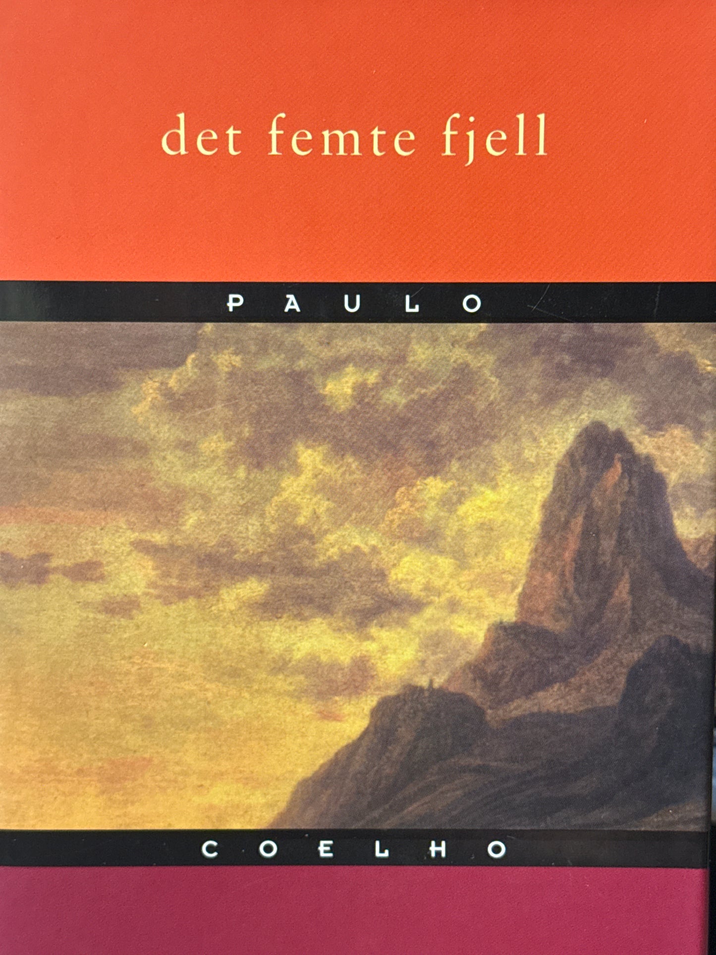Det femte fjell - Innbundet