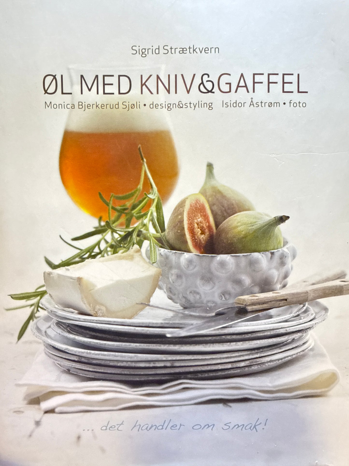 Øl med kniv & gaffel - Innbundet