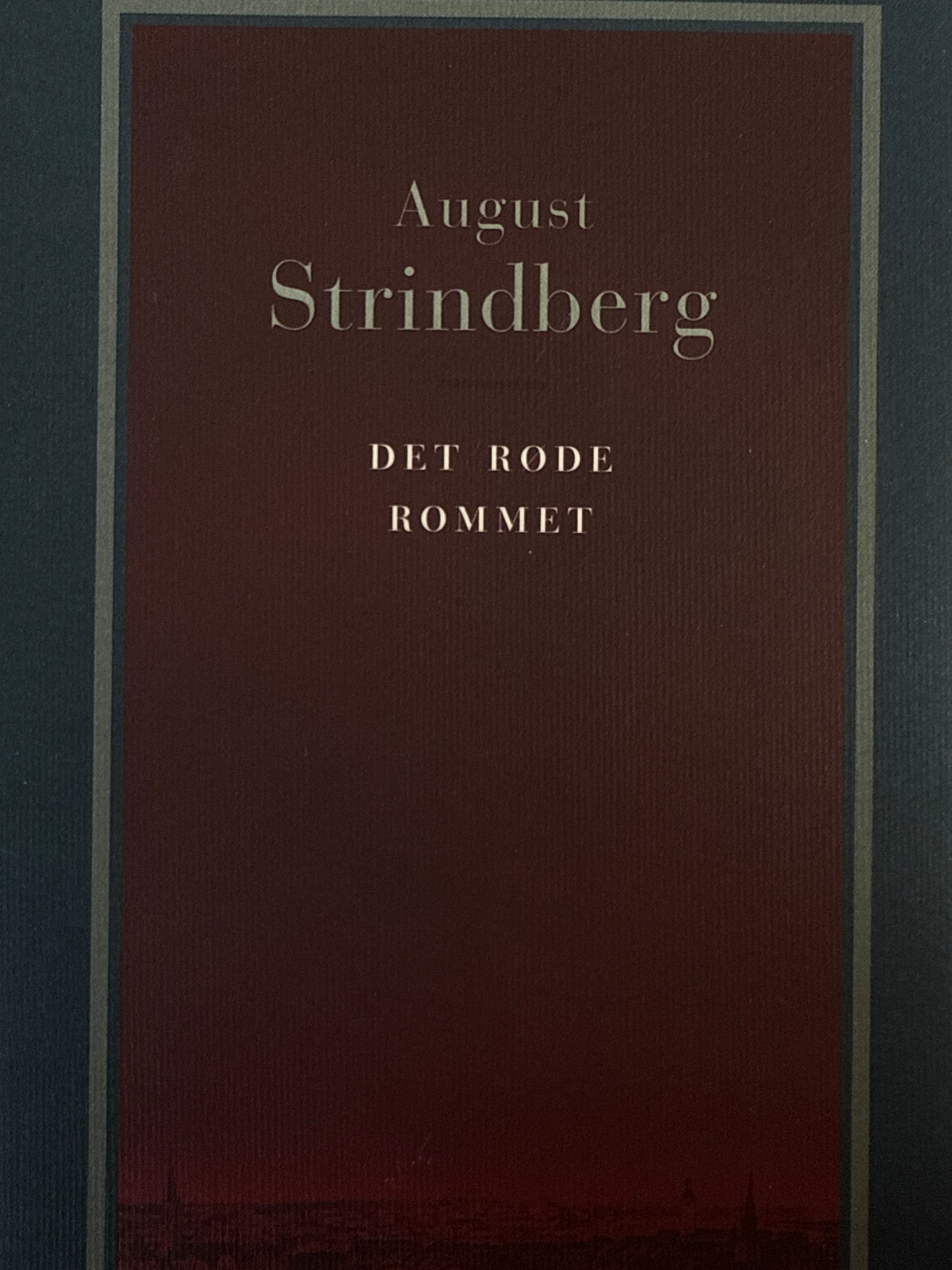 Det røde rommet - Innbundet