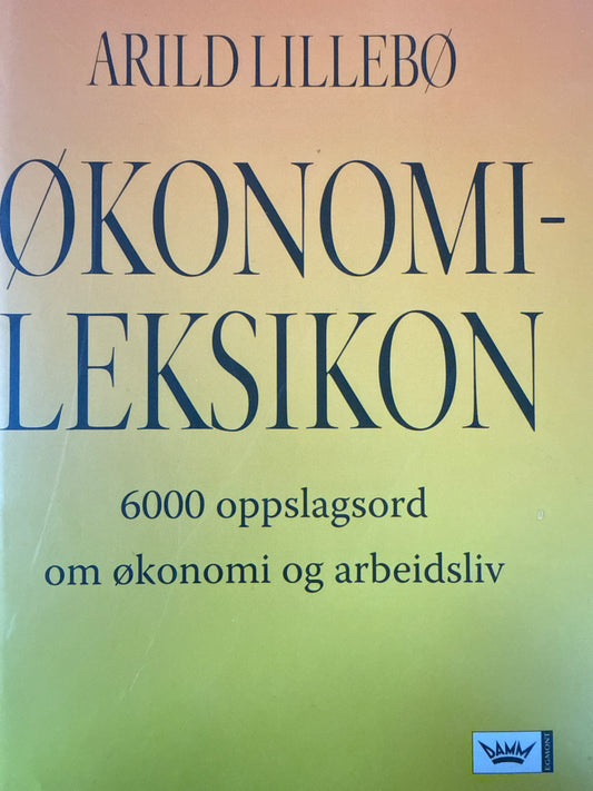 Økonomileksikon - Innbundet