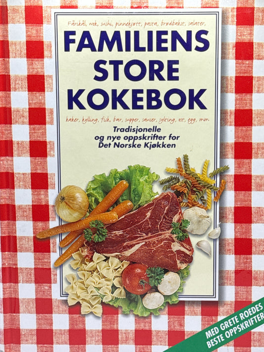Familiens store kokebok - Innbundet