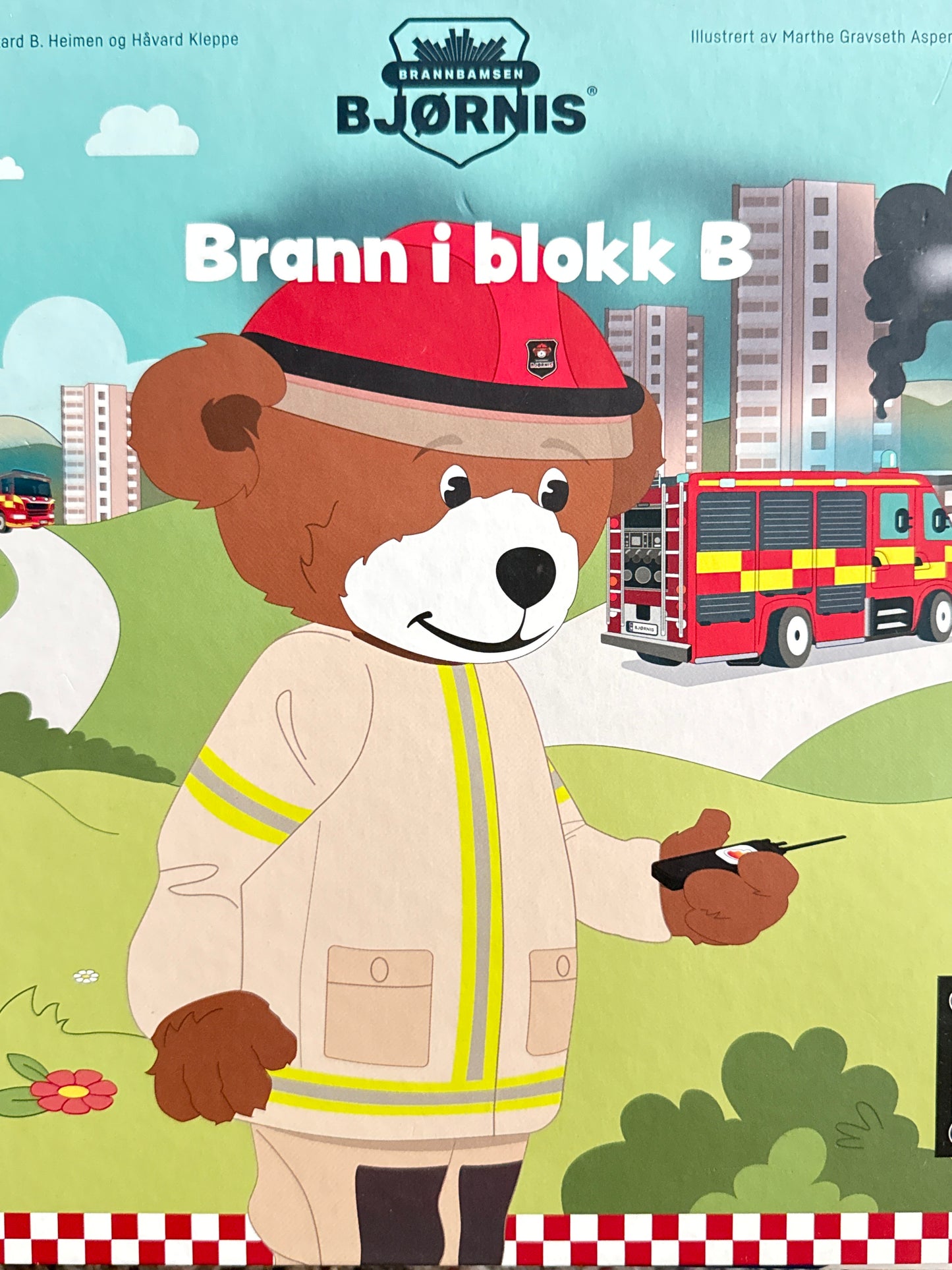 Brann i blokk B - Innbundet