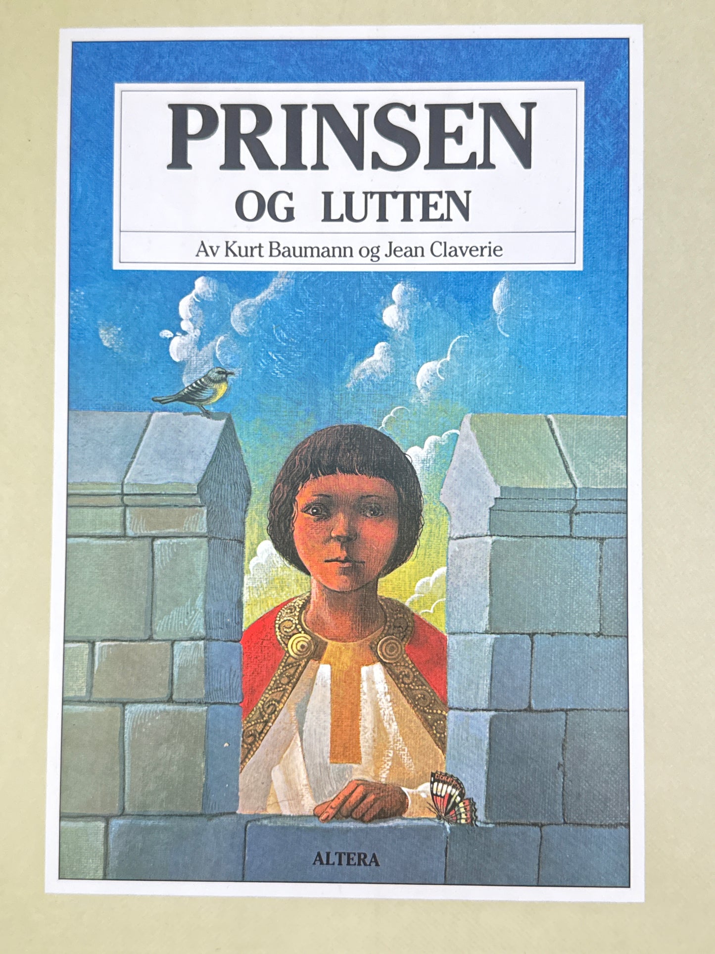 Prinsen og lutten - Innbundet