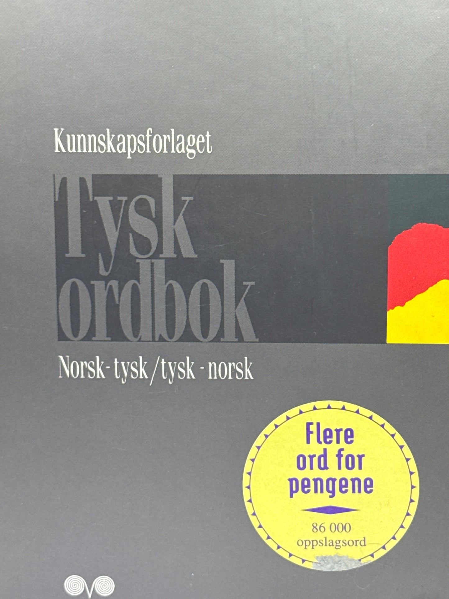 Tysk ordbok - Innbundet