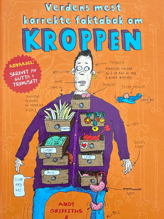 Verdens mest korrekte faktabok om kroppen - Innbundet