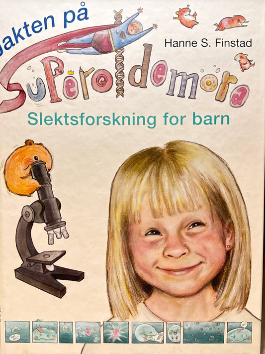 Jakten på superoldemora - Innbundet