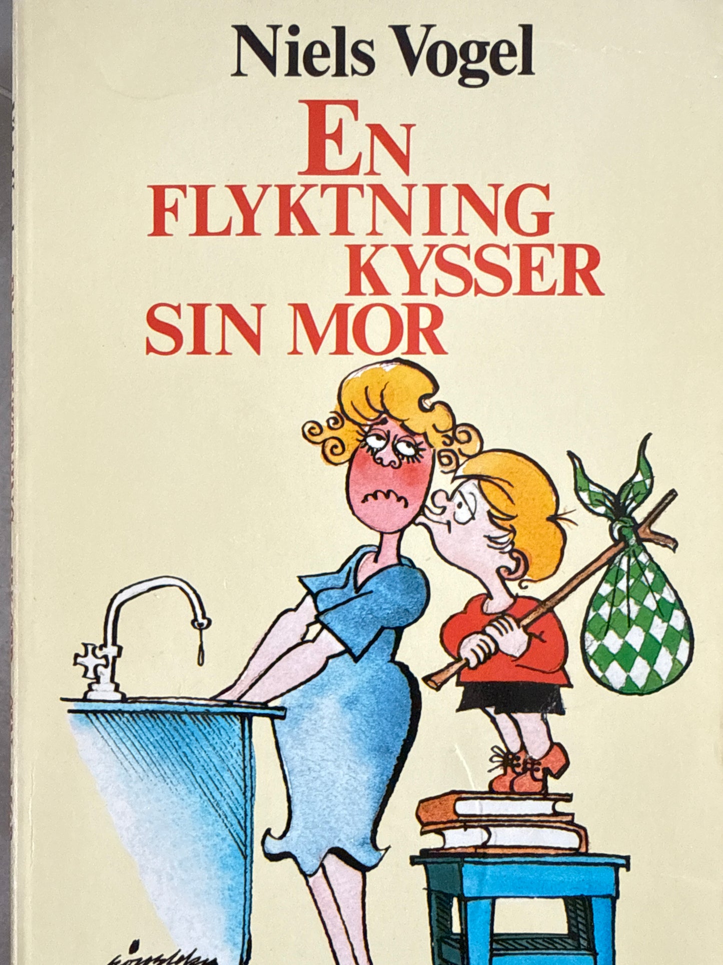 En flyktning kysser sin mor - Pocket