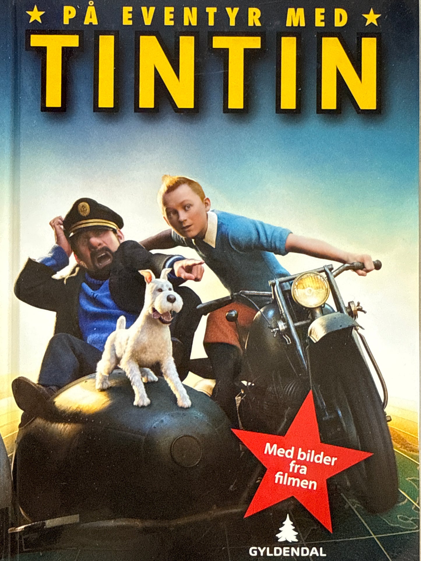 På eventyr med Tintin - Innbundet