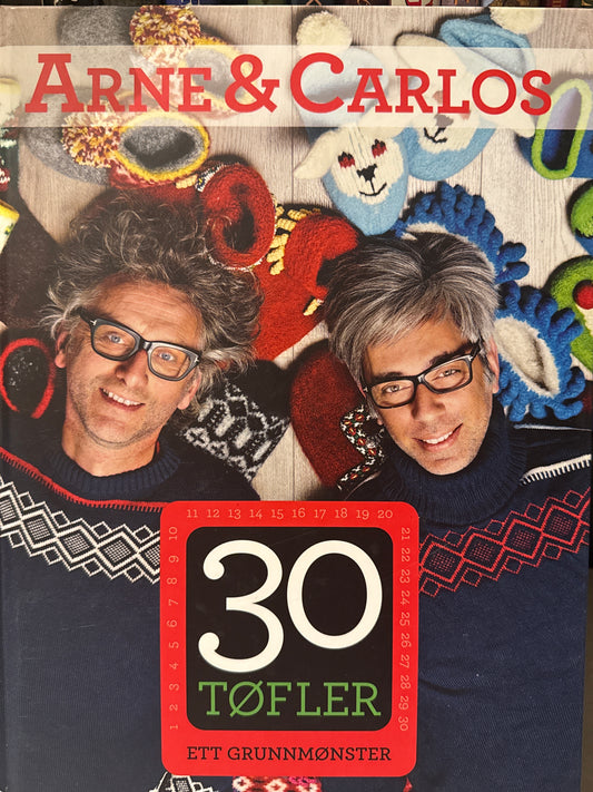 30 tøfler ; ett grunnmønster - Innbundet
