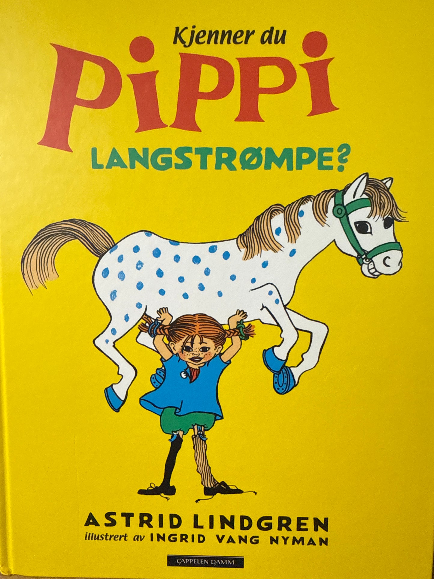 Kjenner du Pippi Langstrømpe? - Innbundet