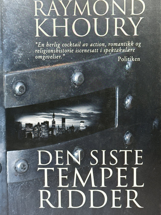 Den siste tempelridder - Innbundet
