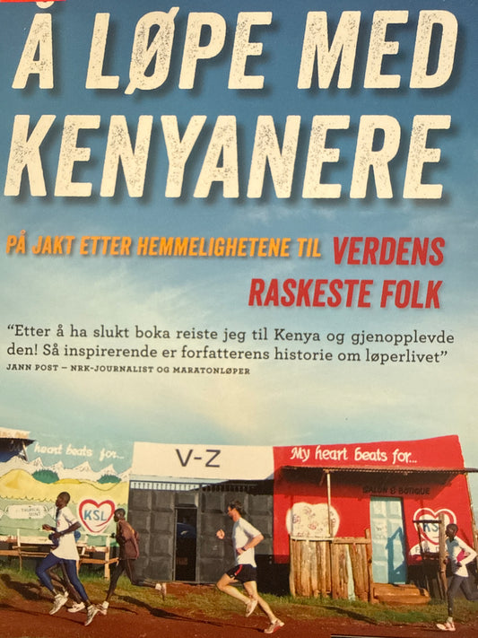 Å løpe med kenyanere - Innbundet