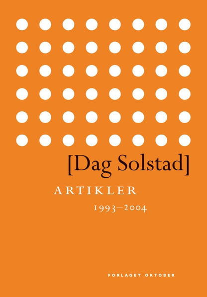 Artikler 1993-2004 - Innbundet