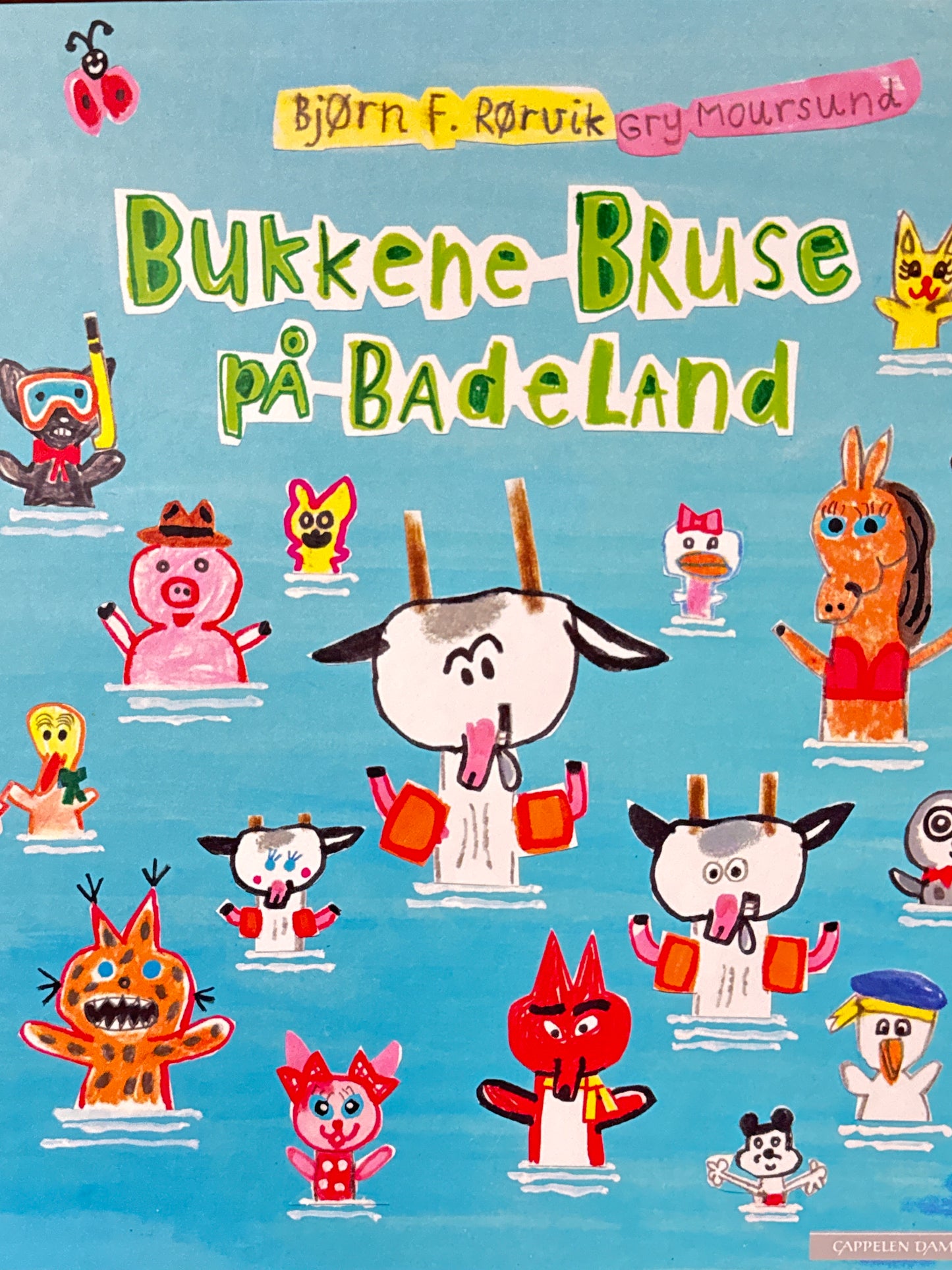 Bukkene Bruse på Badeland - Innbundet