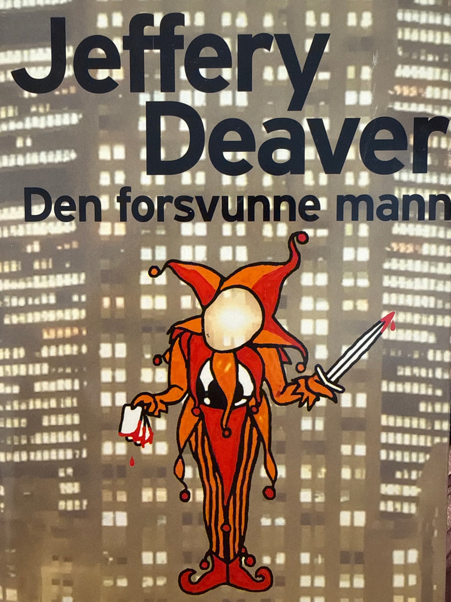 Den forsvunne mann - Innbundet