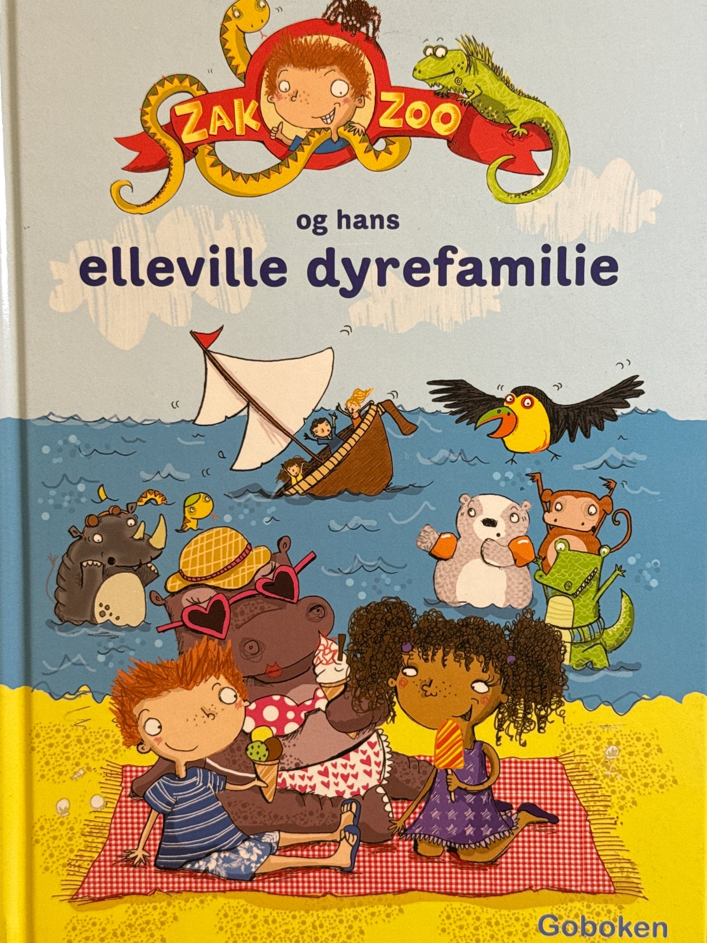 Zak Zoo og hans elleville dyrefamilie - Innbundet