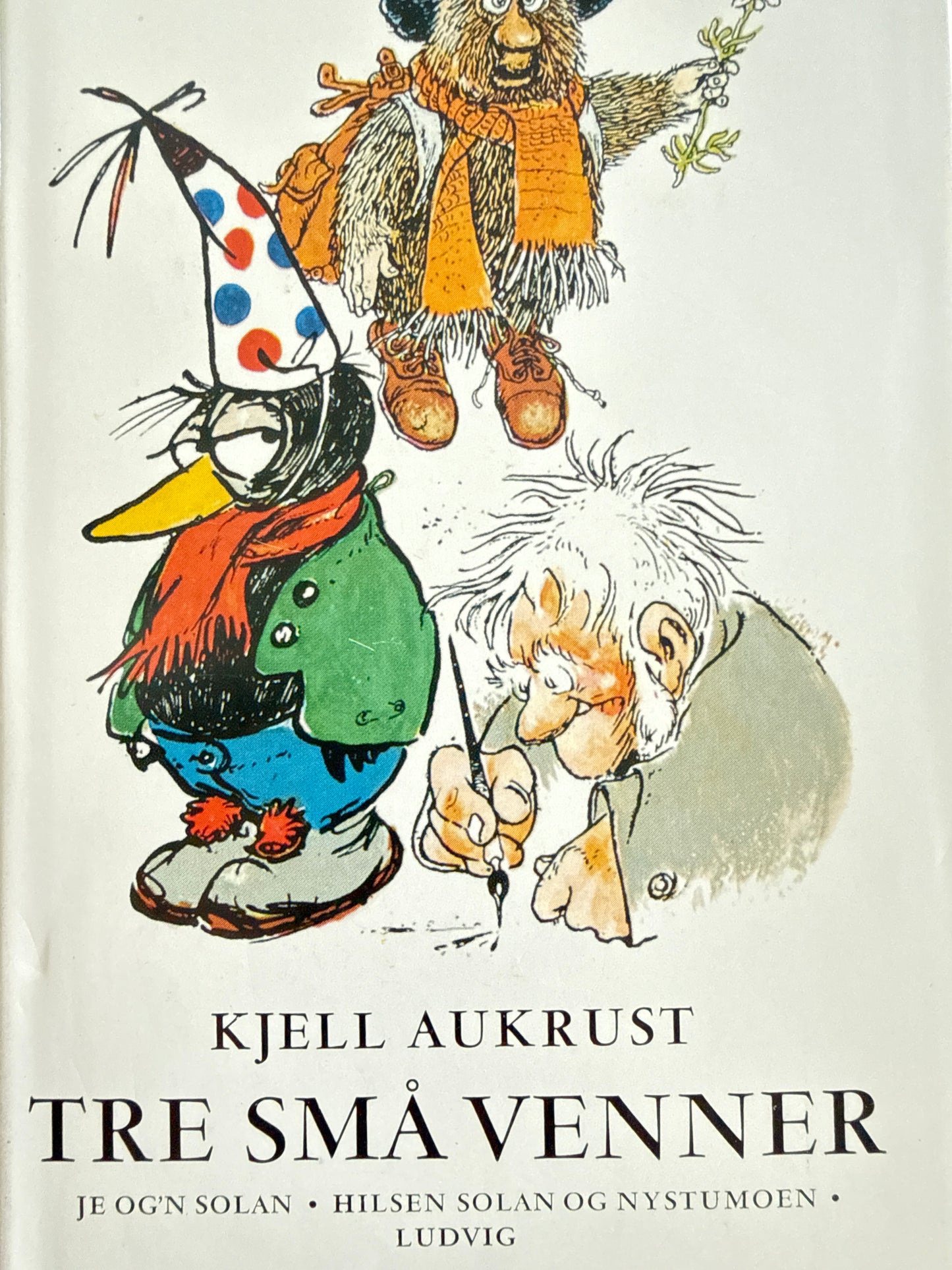 Tre små venner - Innbundet