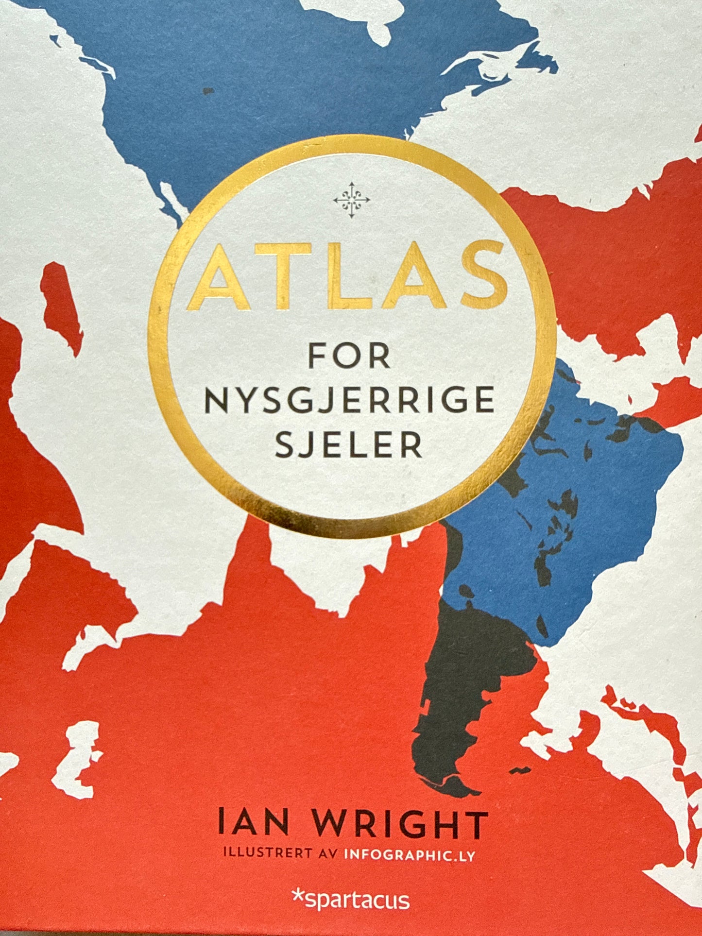 Atlas for nysgjerrige sjeler - Innbundet