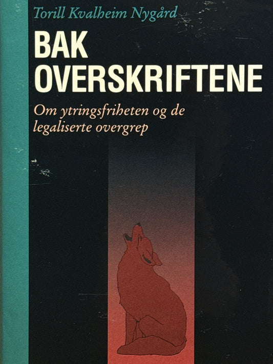 Bak overskriftene - Innbundet