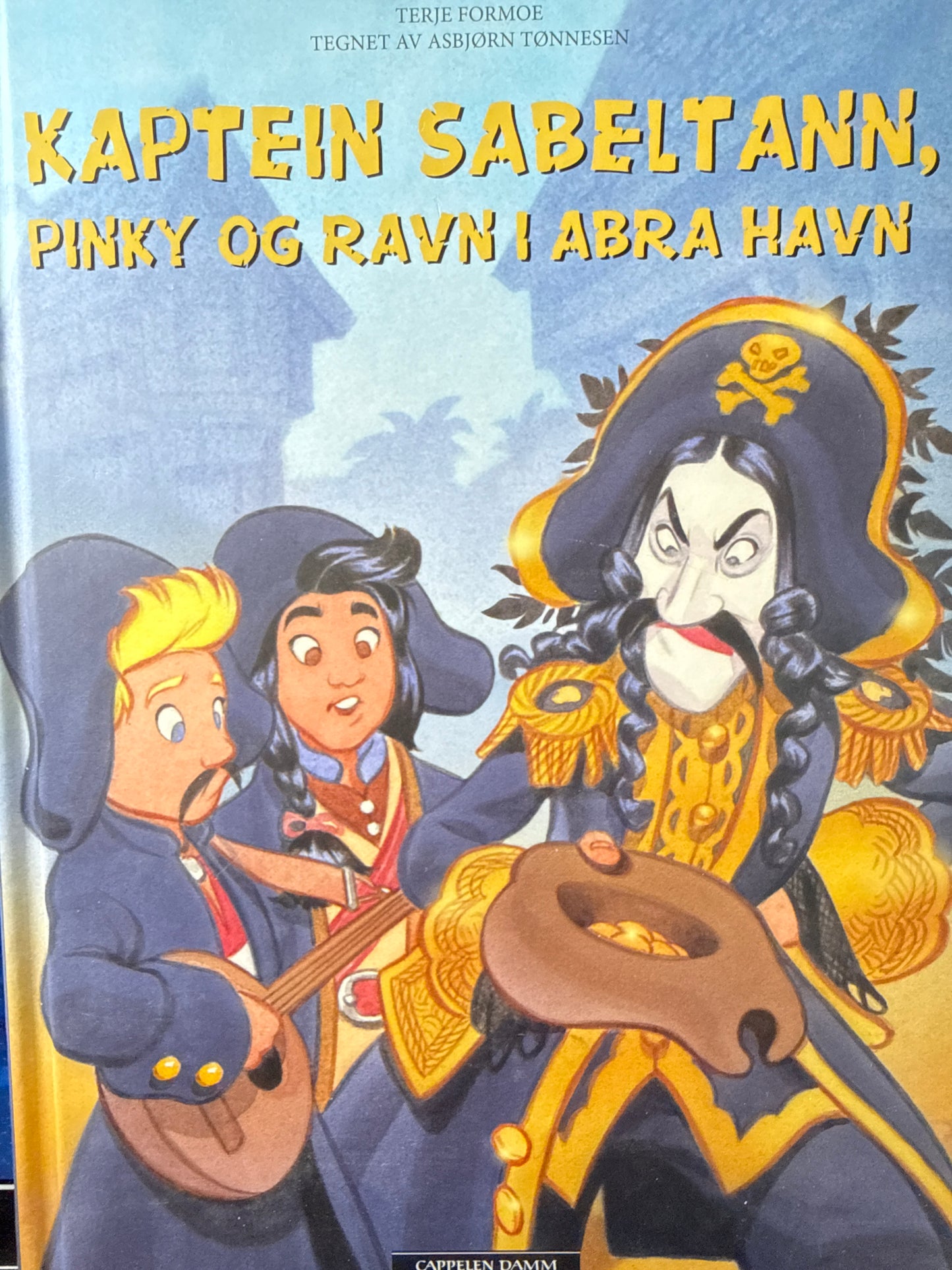 Kaptein Sabeltann, Pinky og Ravn i Abra Havn - Innbundet