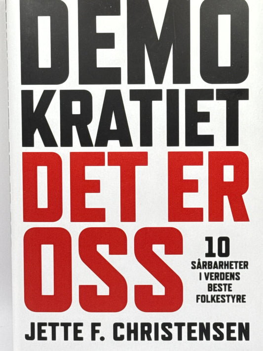 Demokratiet, det er oss - Innbundet