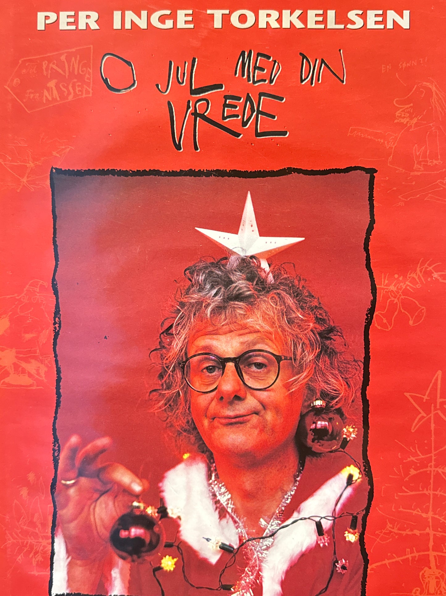 O jul med din vrede - Innbundet