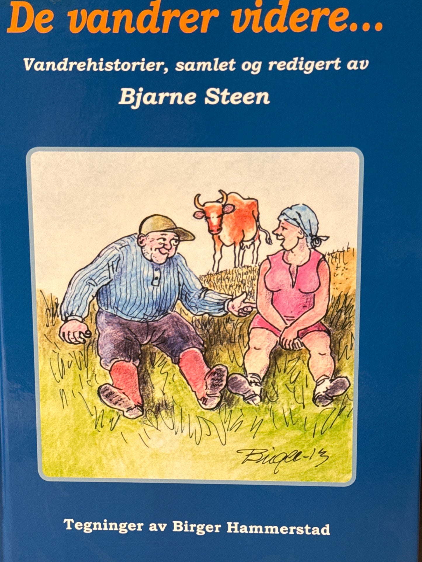De vandrer videre ... - Innbundet