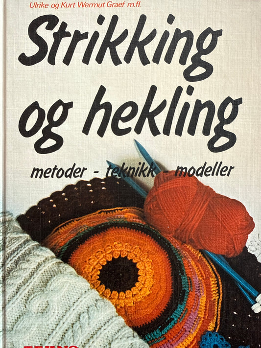 Strikking og hekling - Innbundet