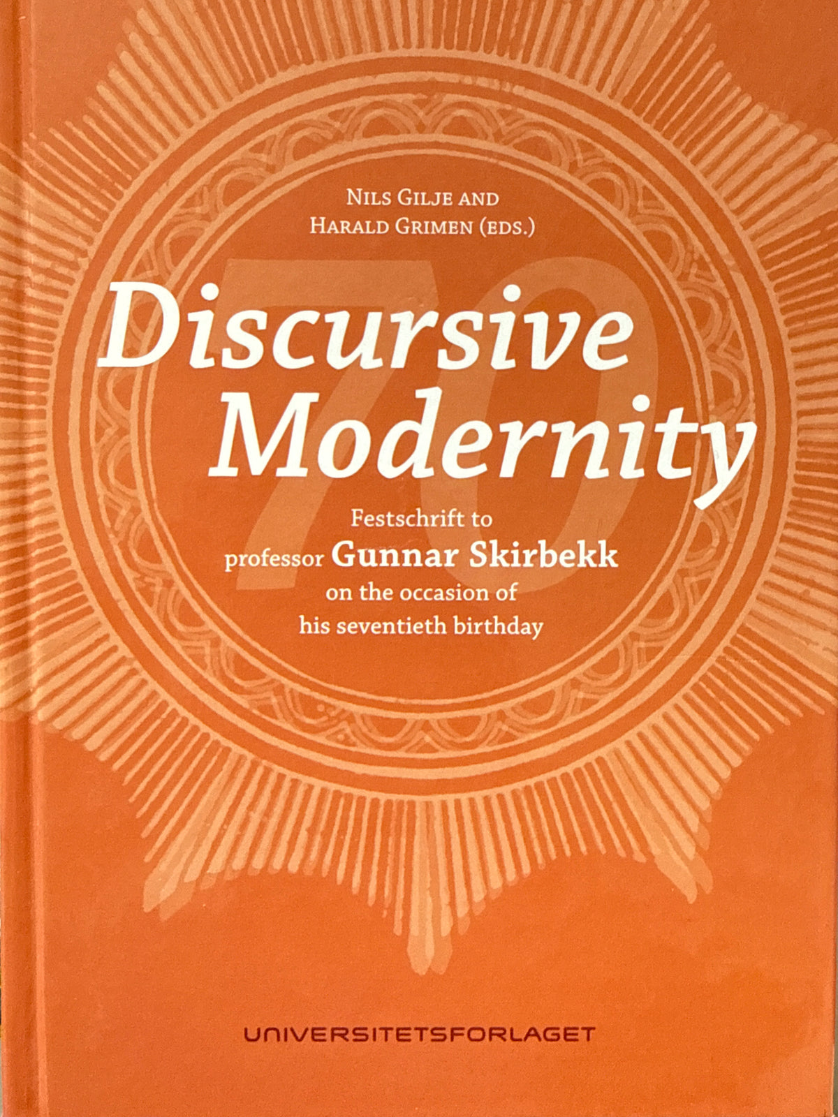 Discursive Modernity - Innbundet