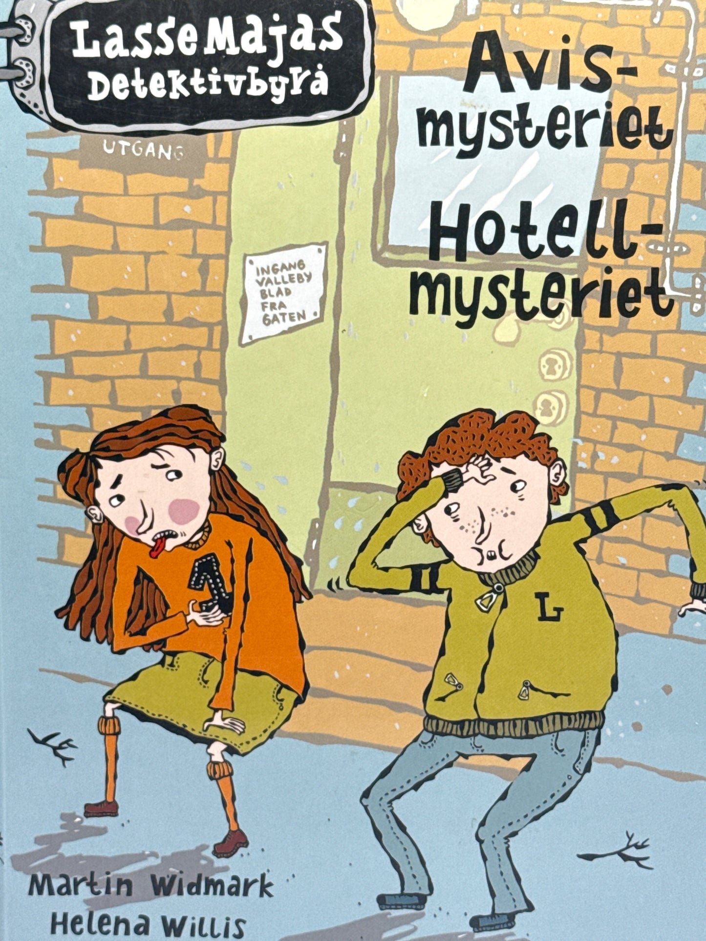Hotellmysteriet ; Avismysteriet - Innbundet