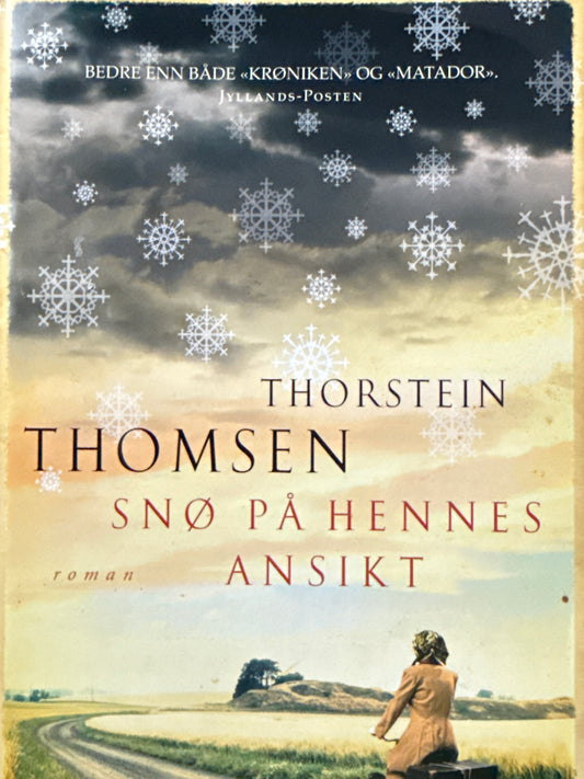 Snø på hennes ansikt - Innbundet