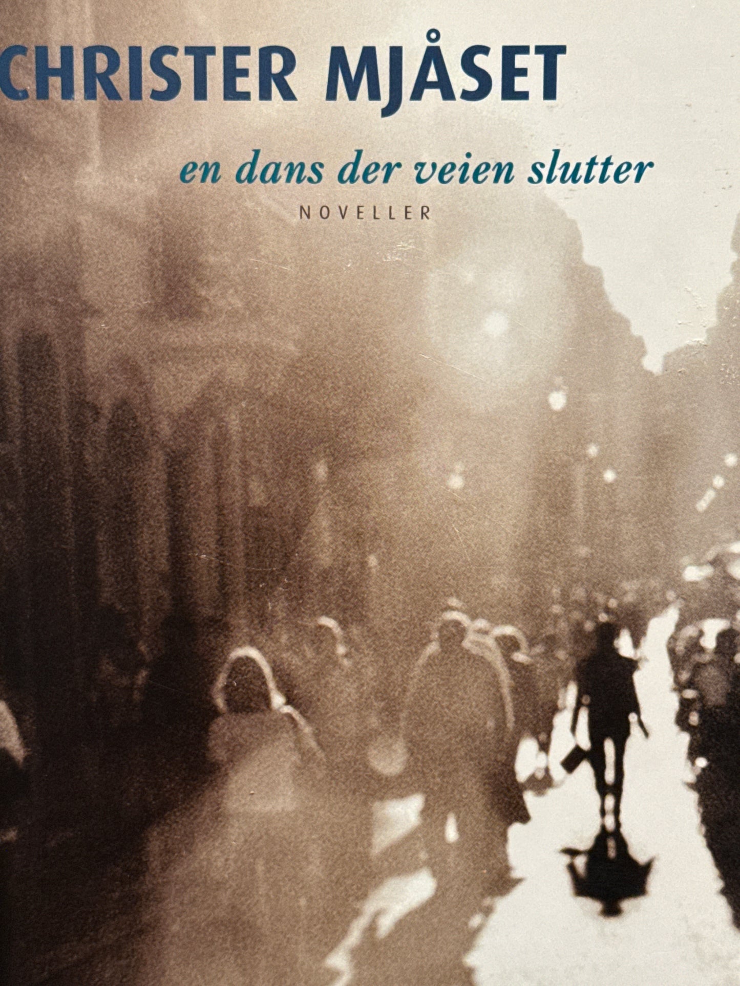 En dans der veien slutter - Innbundet