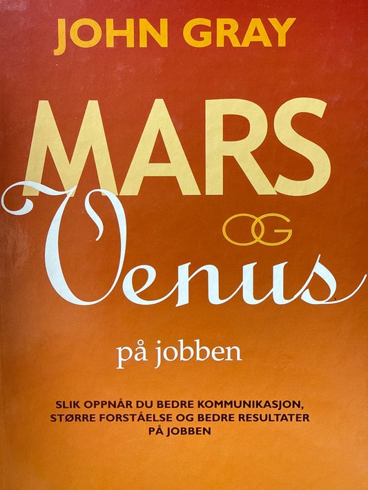 Mars og Venus på jobben - Innbundet