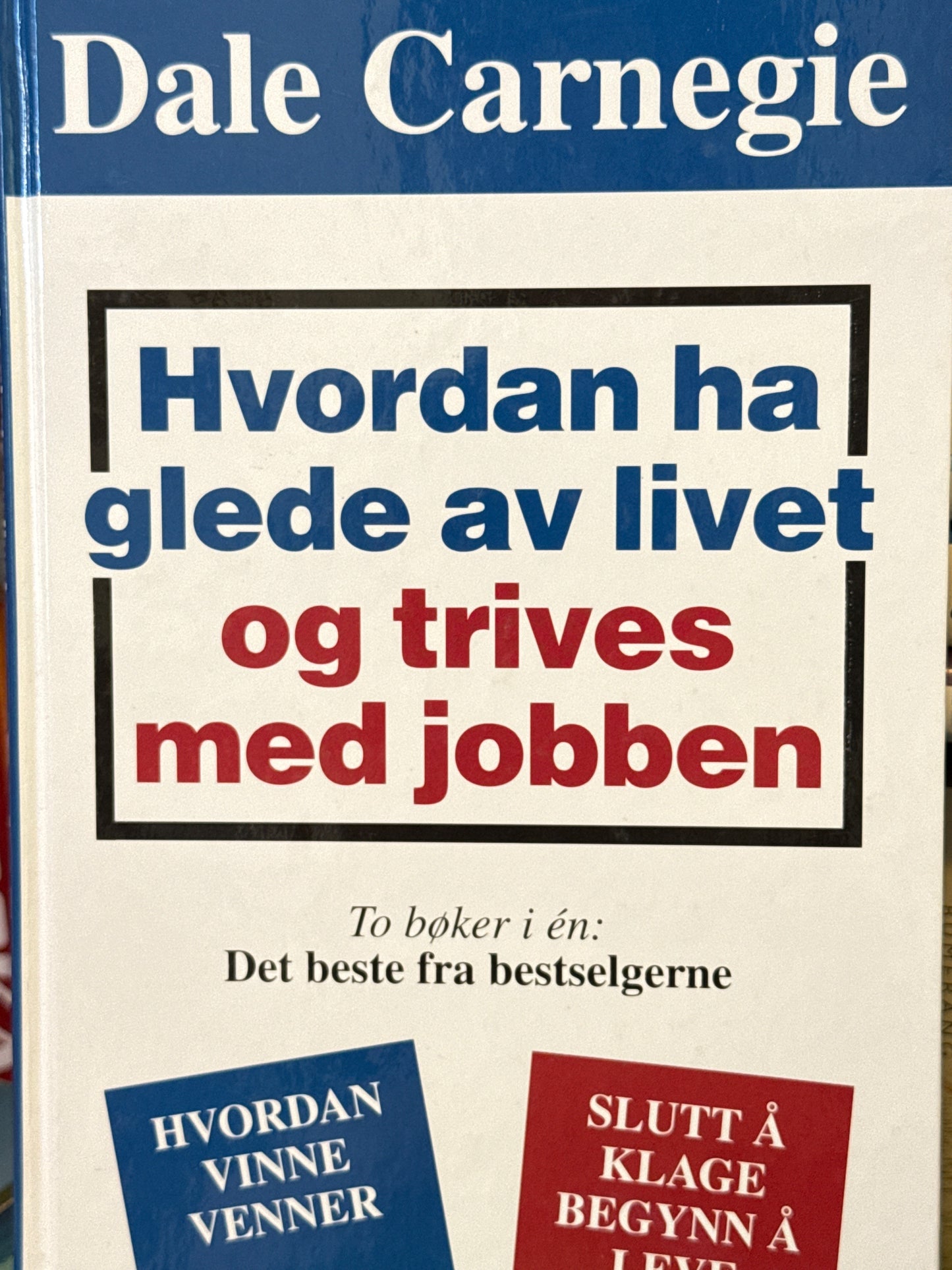 Hvordan ha glede av livet og trives med jobben - Innbundet