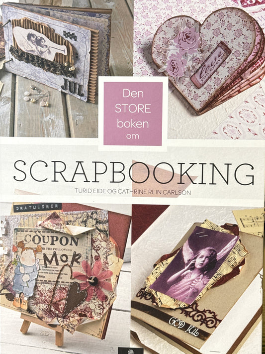 Den store boken om scrapbooking - Innbundet