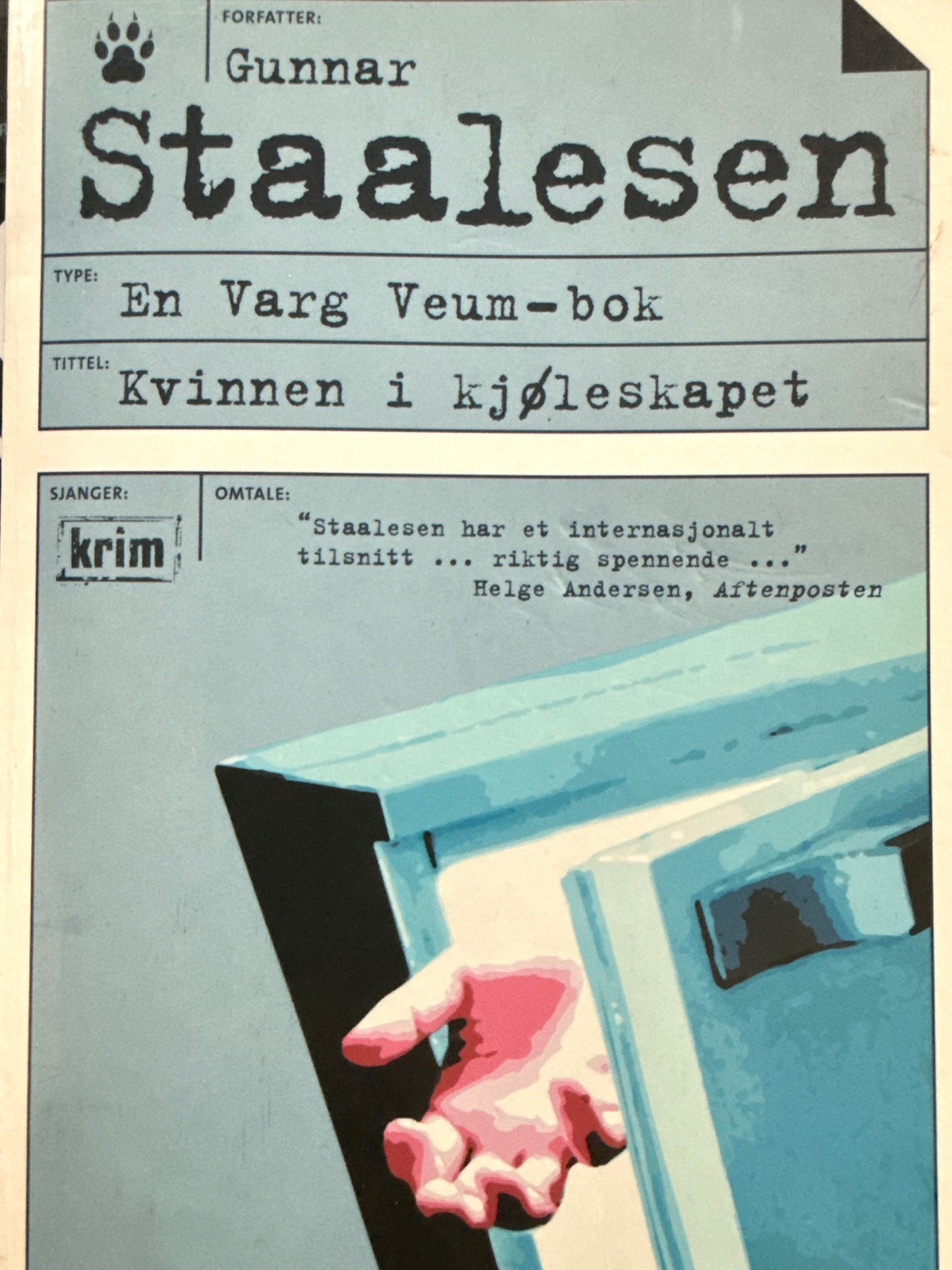 Kvinnen i kjøleskapet - Pocket