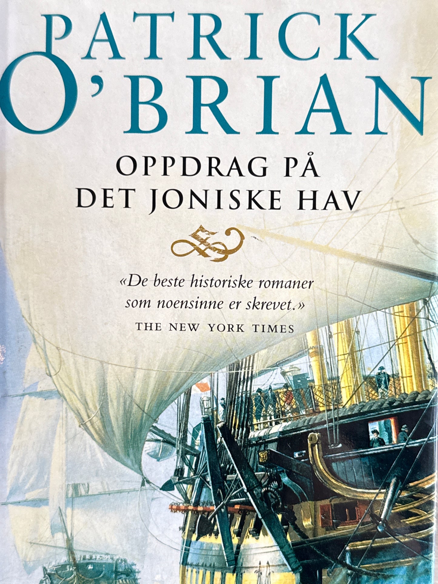 Oppdrag på Det joniske hav - Innbundet