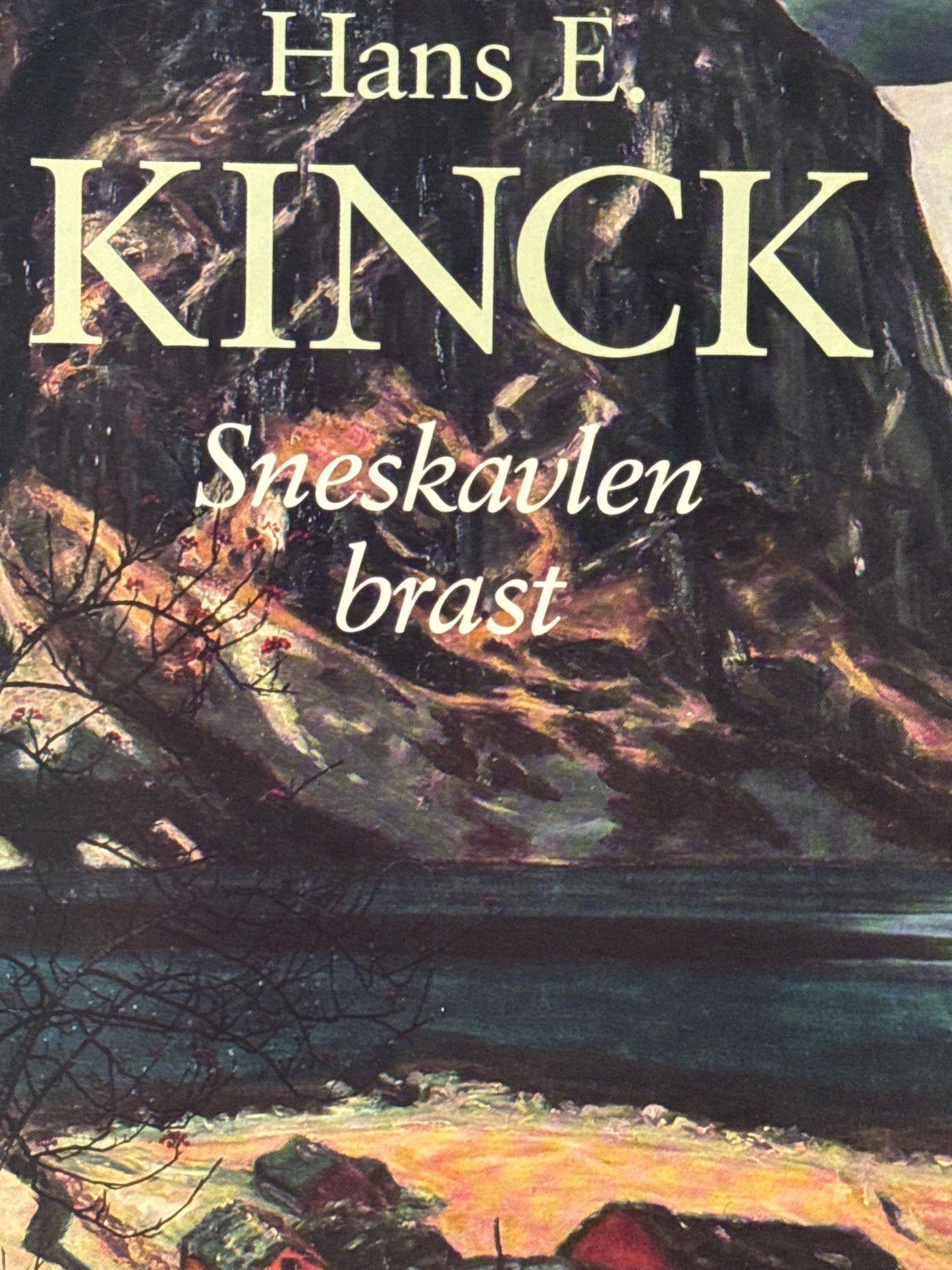 Sneskavlen brast - Innbundet