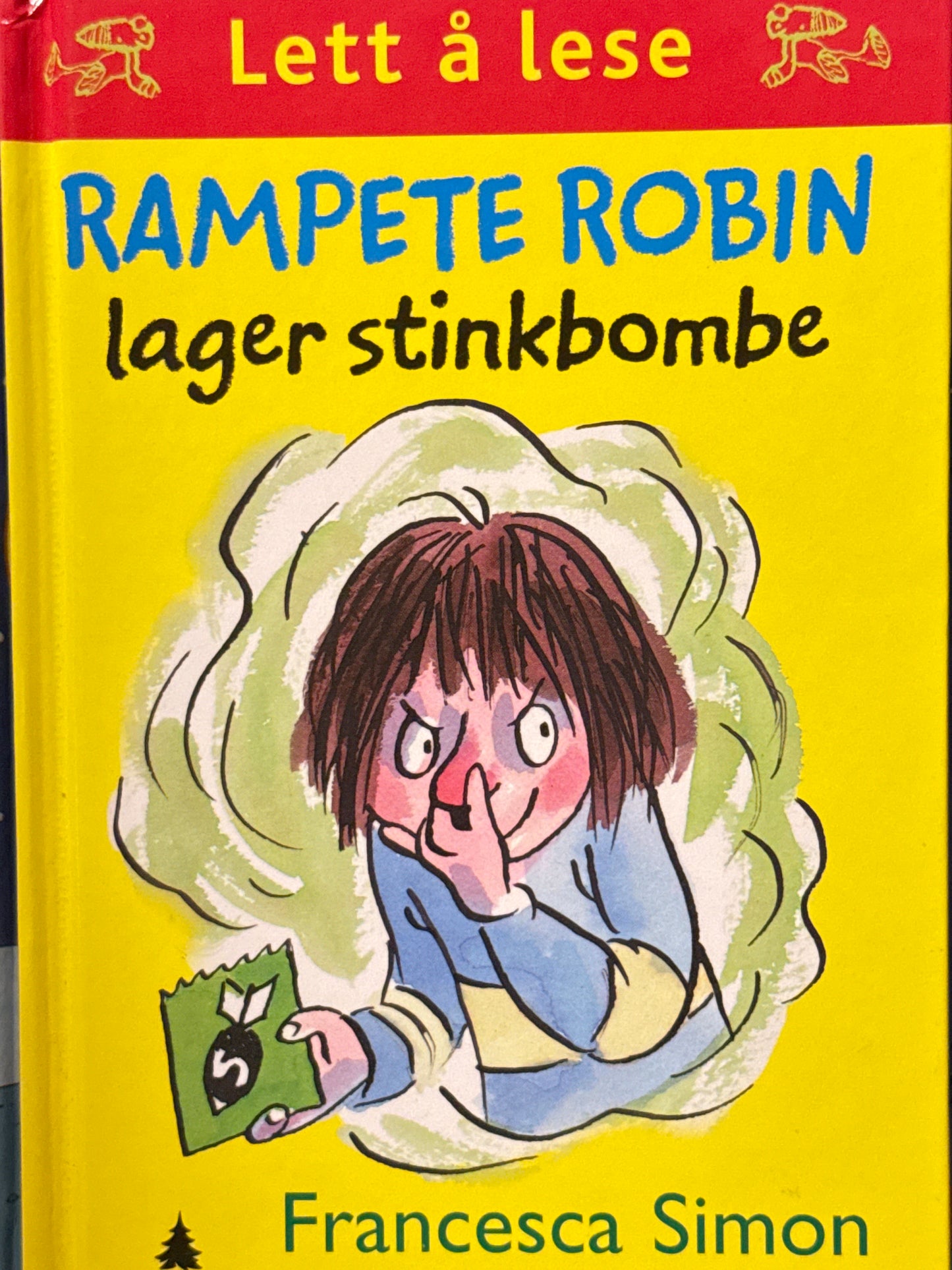 Rampete Robin lager stinkbombe - Innbundet