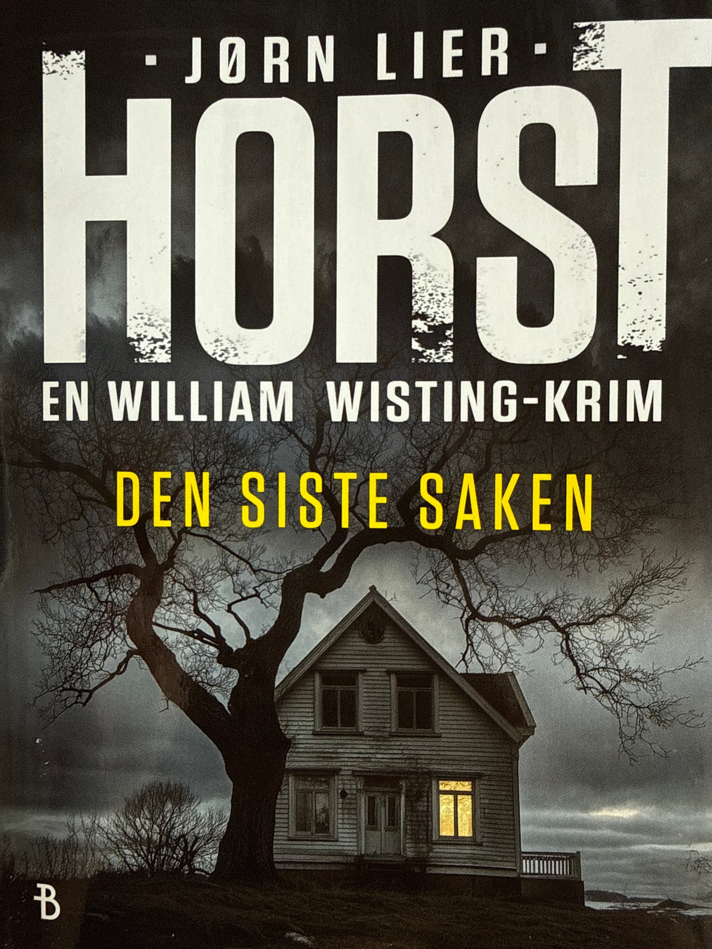 Den siste saken - Innbundet