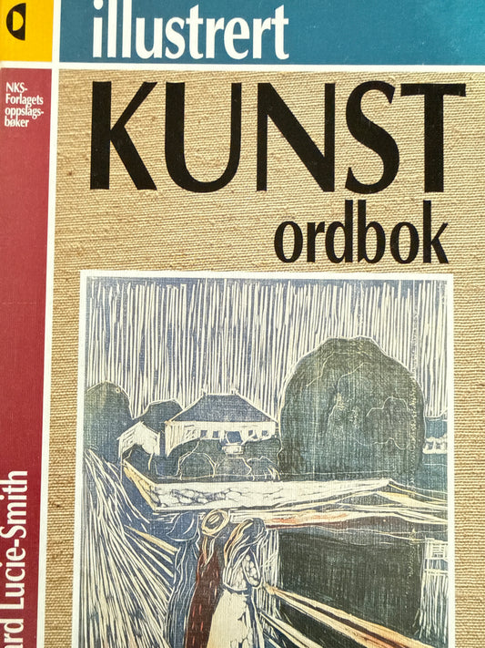 Illustrert kunstordbok - Innbundet