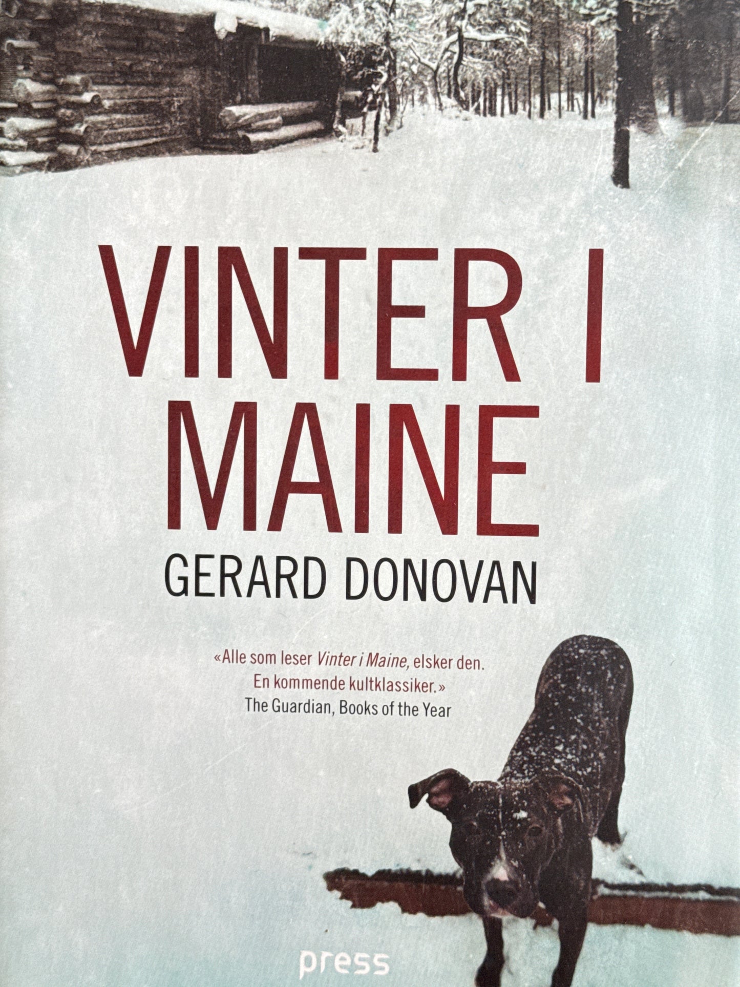 Vinter i Maine - Innbundet