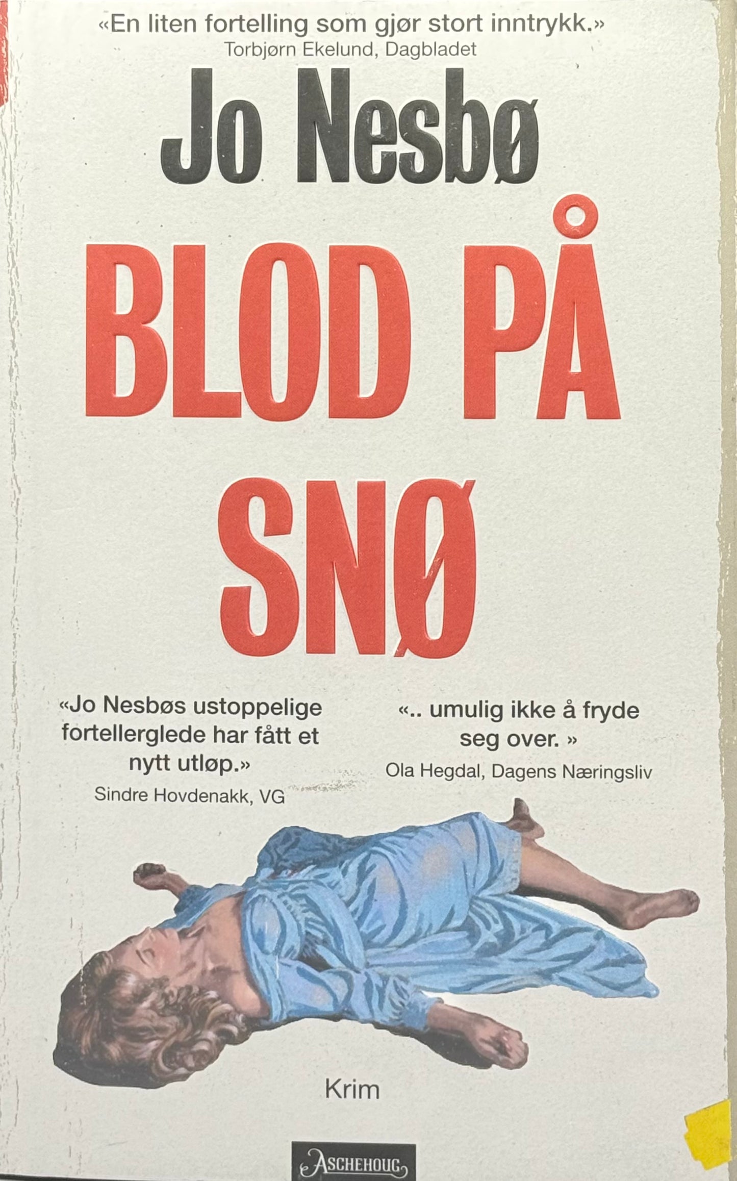 Blod på snø - Innbundet
