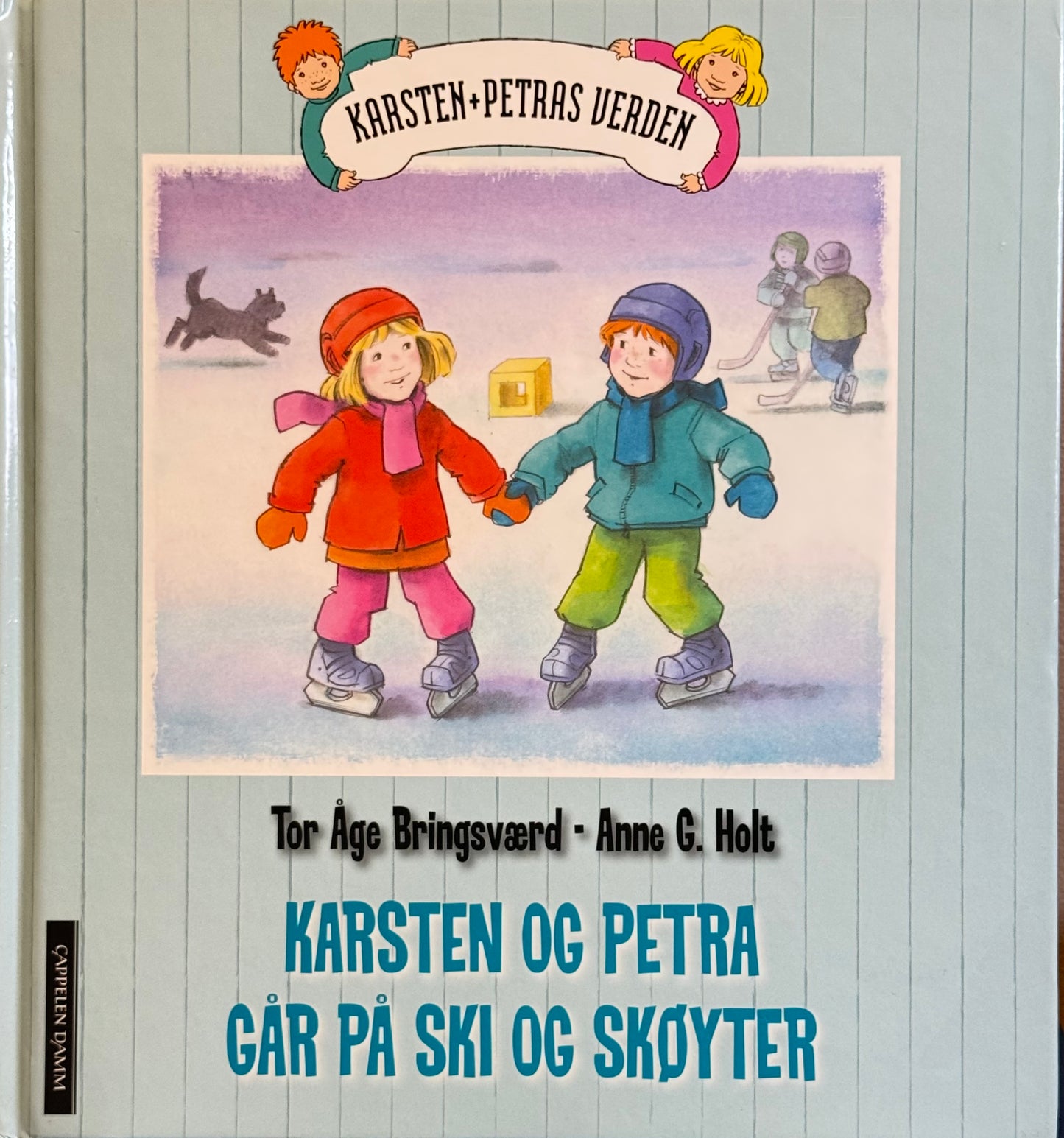 Karsten og Petra går på ski og skøyter - Innbundet