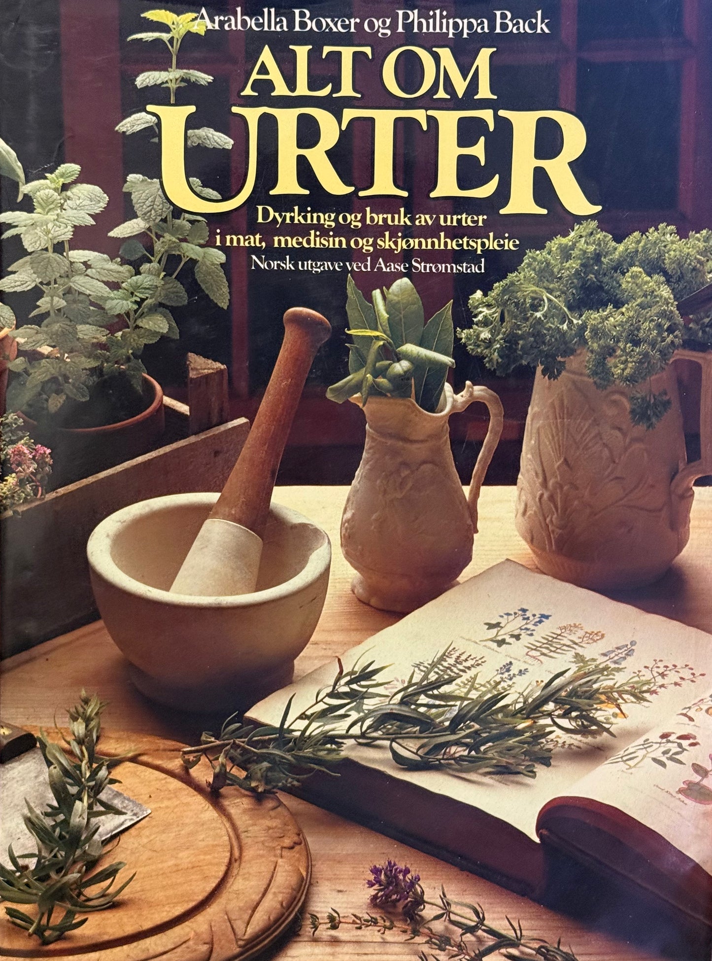 Alt om urter - Innbundet